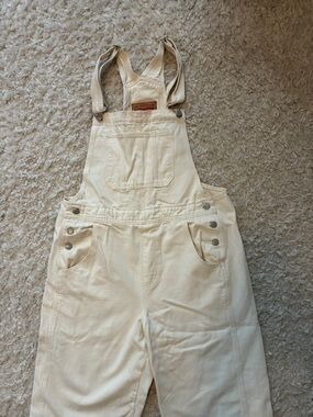 Levi’s denim Cream Cotton Overalls